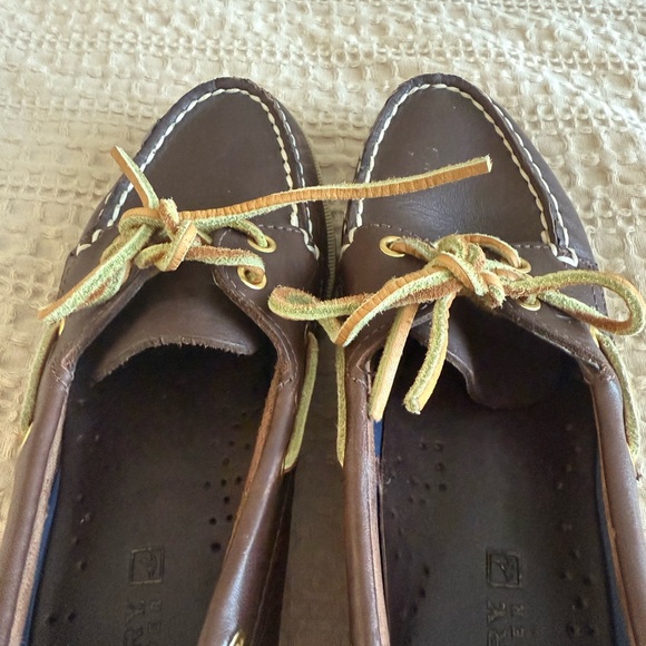 Sperry Top-Sider Brown Leather Boat Shoes – Women’s 6.5 - Picture 3 of 8
